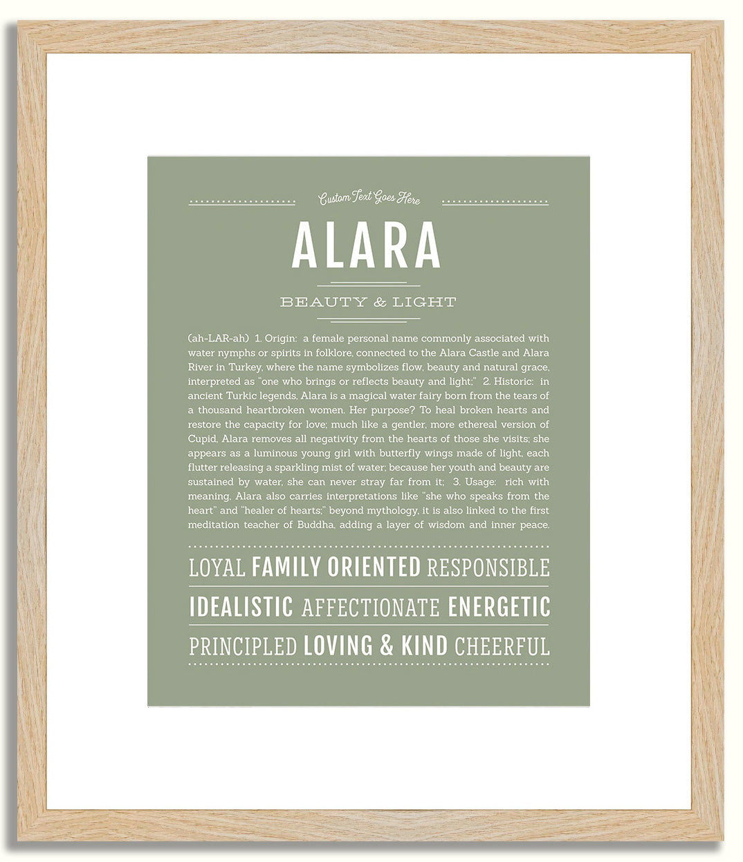 Alara | Name Art Print