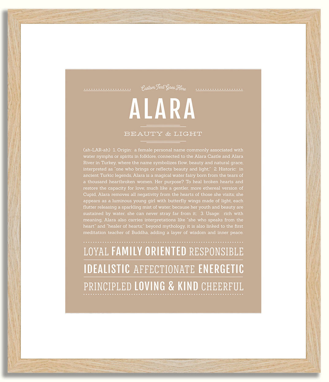 Alara | Name Art Print