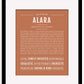 Frame Options | Terra Cotta | Maple Frame, Matted
