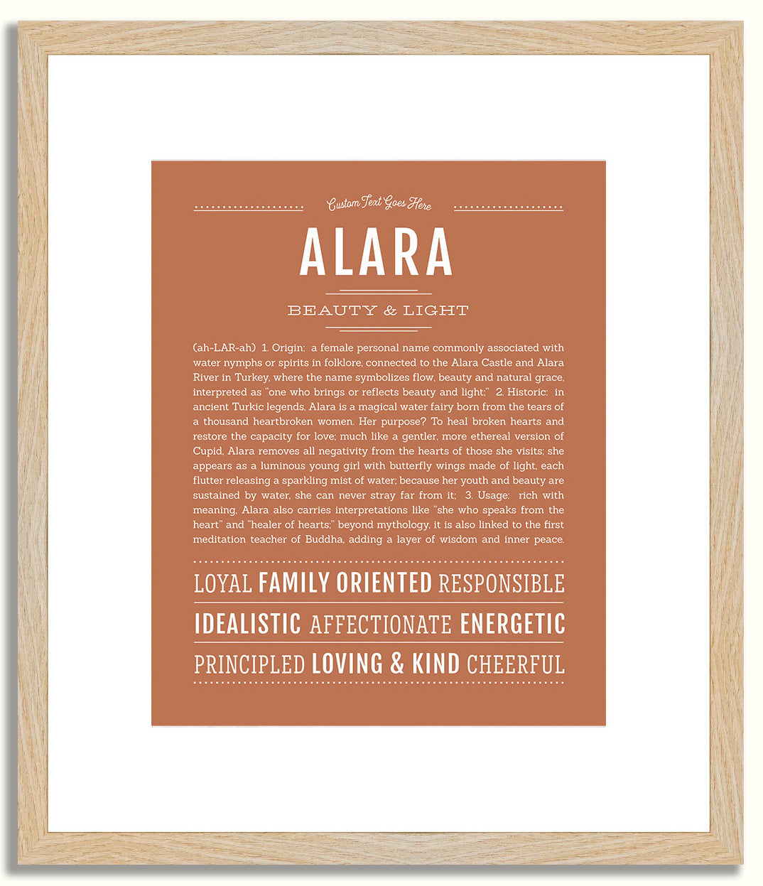 Alara | Name Art Print