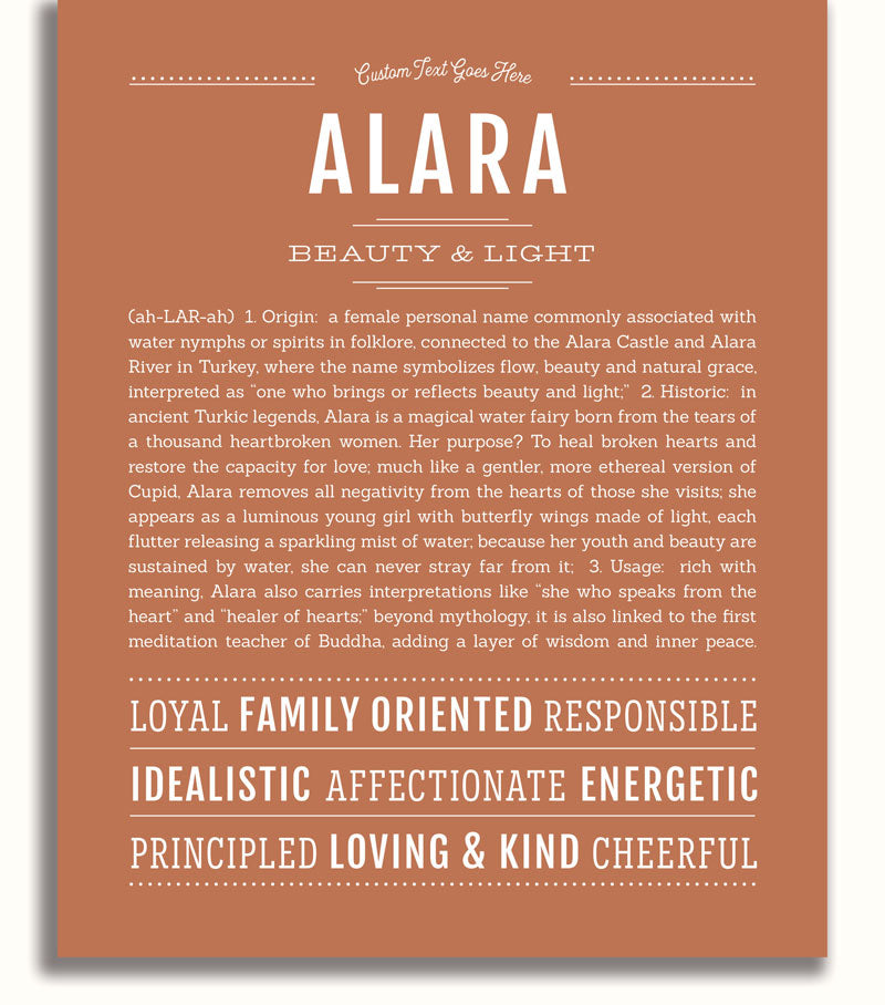 Frame Options | Terra Cotta | White Frame, Matted