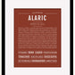 Frame Options | Bordeaux | Black Frame, Matted