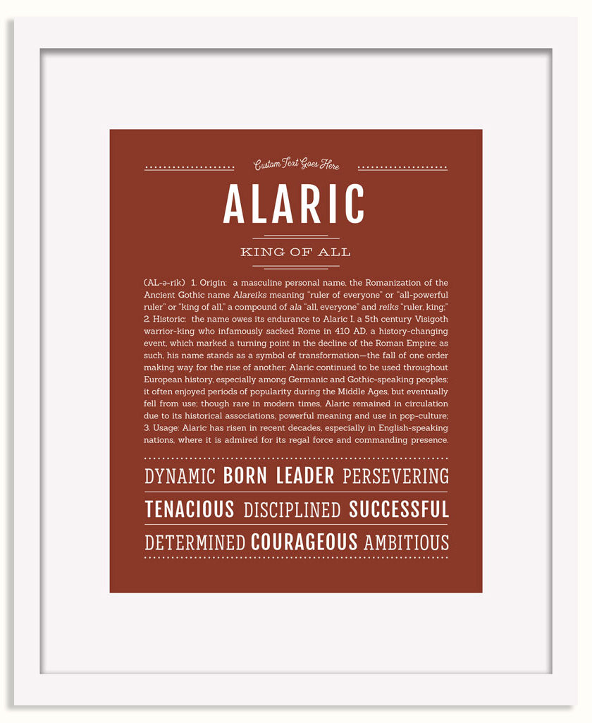 Frame Options | Bordeaux | White Frame, Matted
