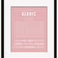Frame Options | Dusty Rose | Black Frame, Matted