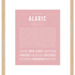 Frame Options | Dusty Rose | Maple Frame, Matted