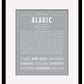 Frame Options | Light Gray | Black Frame, Matted