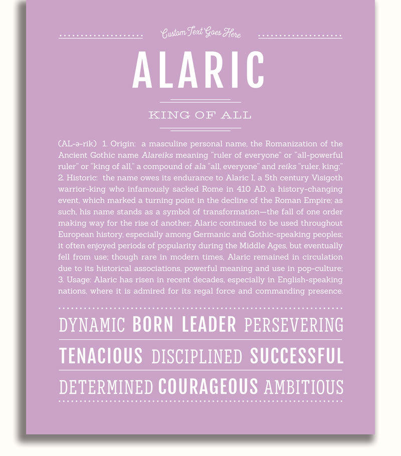 Frame Options | Lilac | No Frame