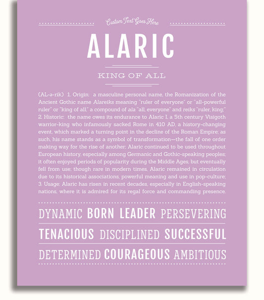 Frame Options | Lilac | No Frame