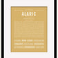 Frame Options | Matte Gold | Black Frame, Matted