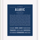 Frame Options | Midnight Blue | White Frame, Matted