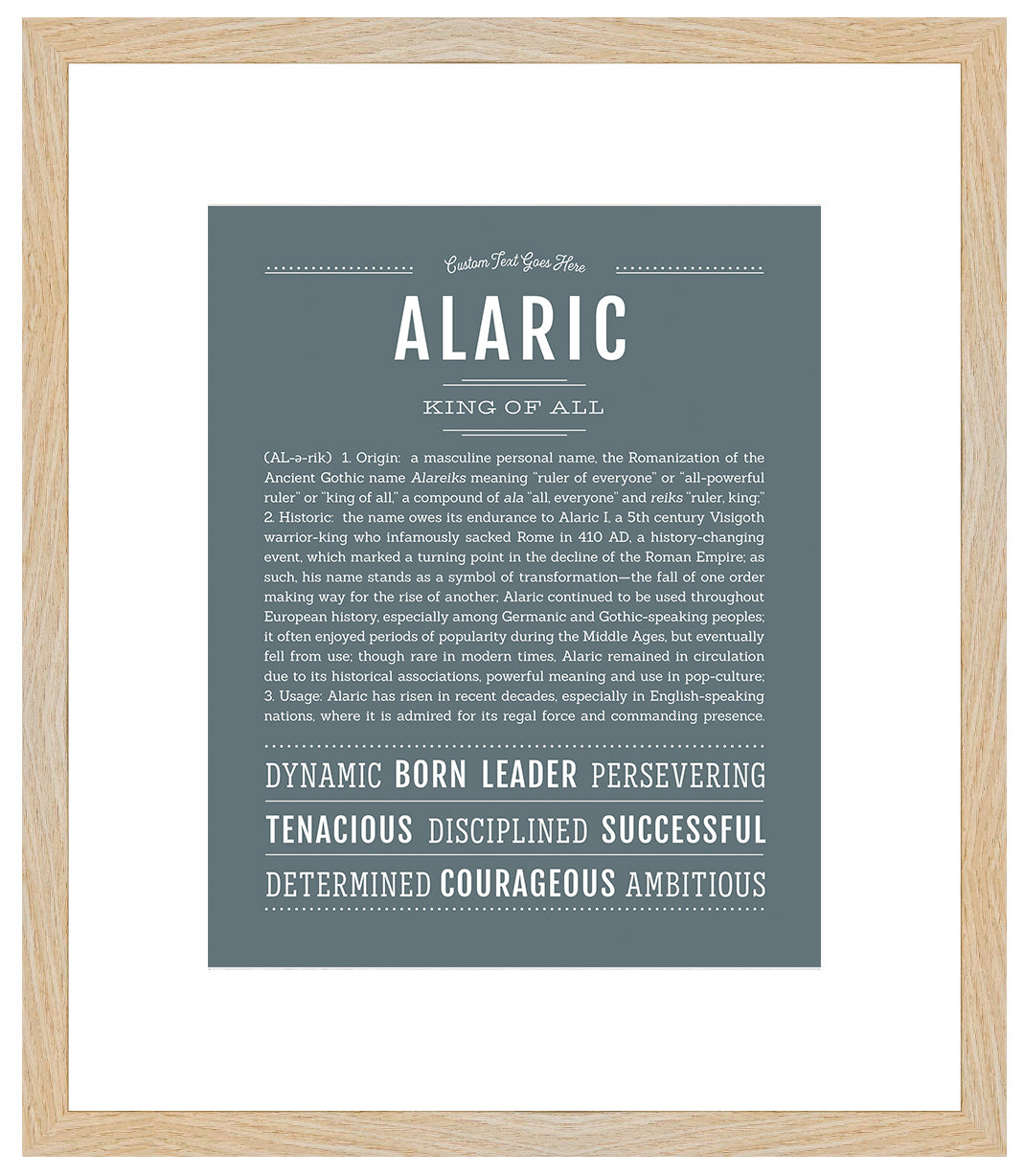 Frame Options | Night Rendezvous | Maple Frame, Matted