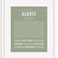 Frame Options | Sage | White Frame, Matted