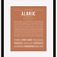 Frame Options | Terra Cotta | Black Frame, Matted