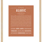 Frame Options | Terra Cotta | Maple Frame, Matted
