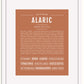 Frame Options | Terra Cotta | White Frame, Matted