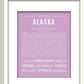 Frame Options | Lilac | White Frame, Matted