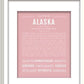 Frame Options | Dusty Rose | White Frame, Matted