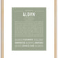 Aldyn | Name Art Print