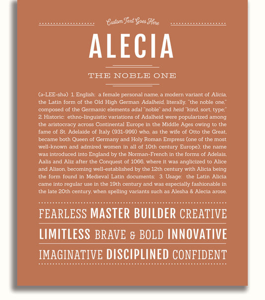 Frame Options | Terra Cotta | No Frame