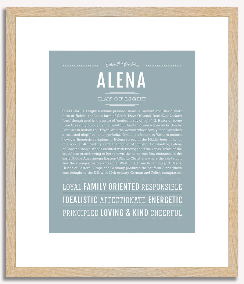 Alena | Name Art Print