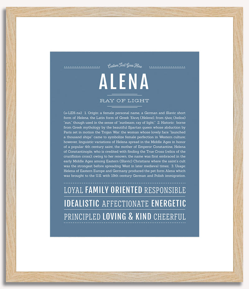 Alena | Name Art Print