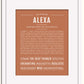 Frame Options | Terra Cotta | White Frame, Matted