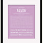 Frame Options | Lilac | Black Frame, Matted