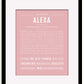 Frame Options | Dusty Rose | Black Frame, Matted