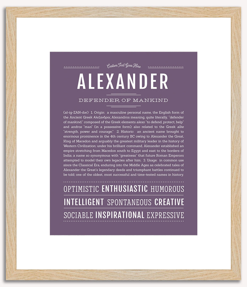 Alexander | Name Art Print