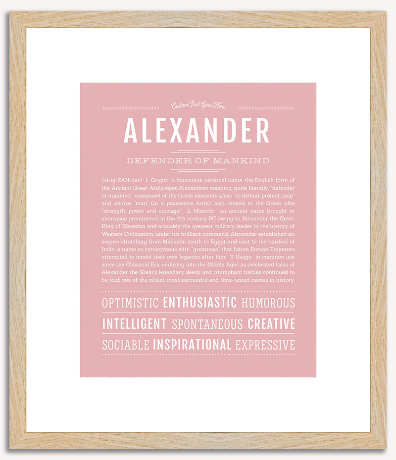 Alexander | Name Art Print