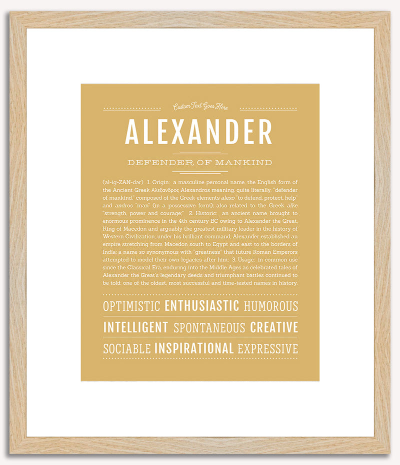 Alexander | Name Art Print