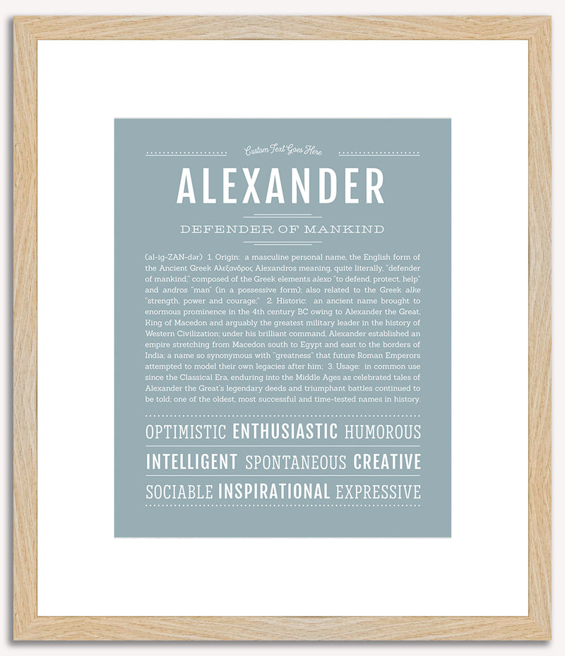 Alexander | Name Art Print