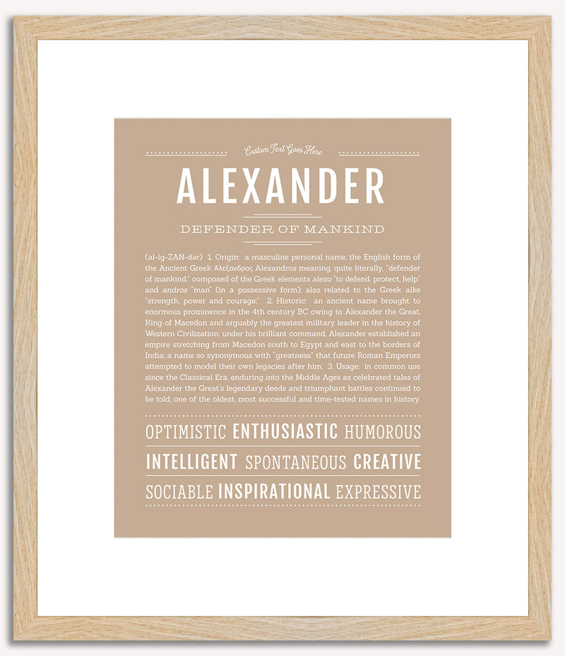 Alexander | Name Art Print