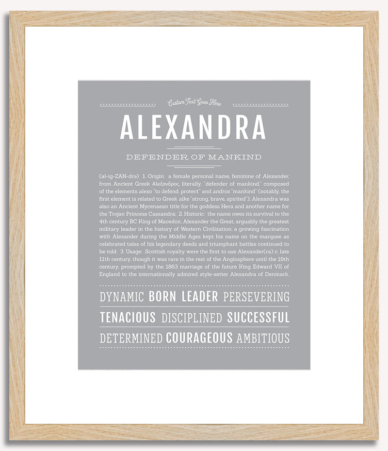 Alexandra | Name Art Print