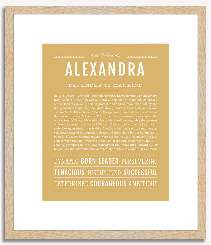 Alexandra | Name Art Print