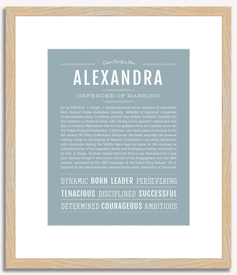 Alexandra | Name Art Print