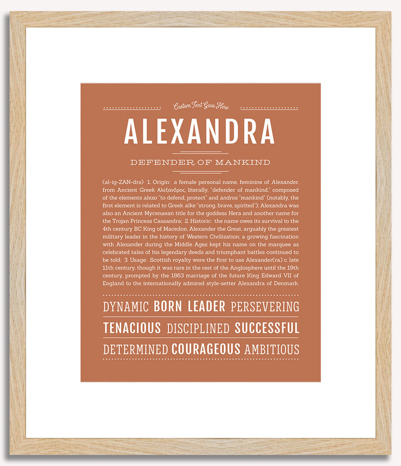 Alexandra | Name Art Print