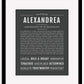 Frame Options | Charcoal Gray | Maple Frame, Matted