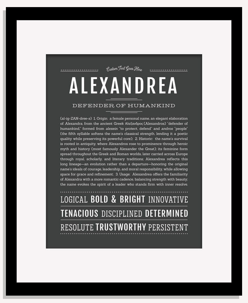 Frame Options | Charcoal Gray | Maple Frame, Matted