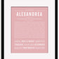 Frame Options | Dusty Rose | Maple Frame, Matted