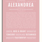 Frame Options | Dusty Rose | White Frame, Matted