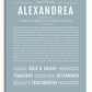Frame Options | Powder Blue | White Frame, Matted