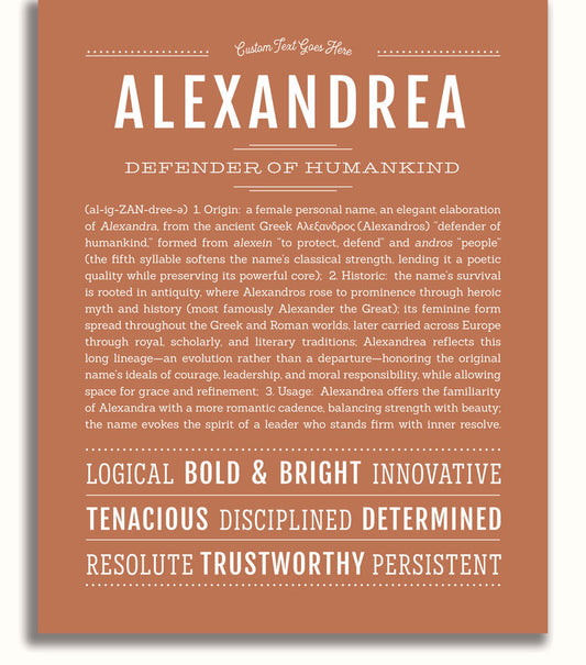 Frame Options | Terra Cotta | White Frame, Matted