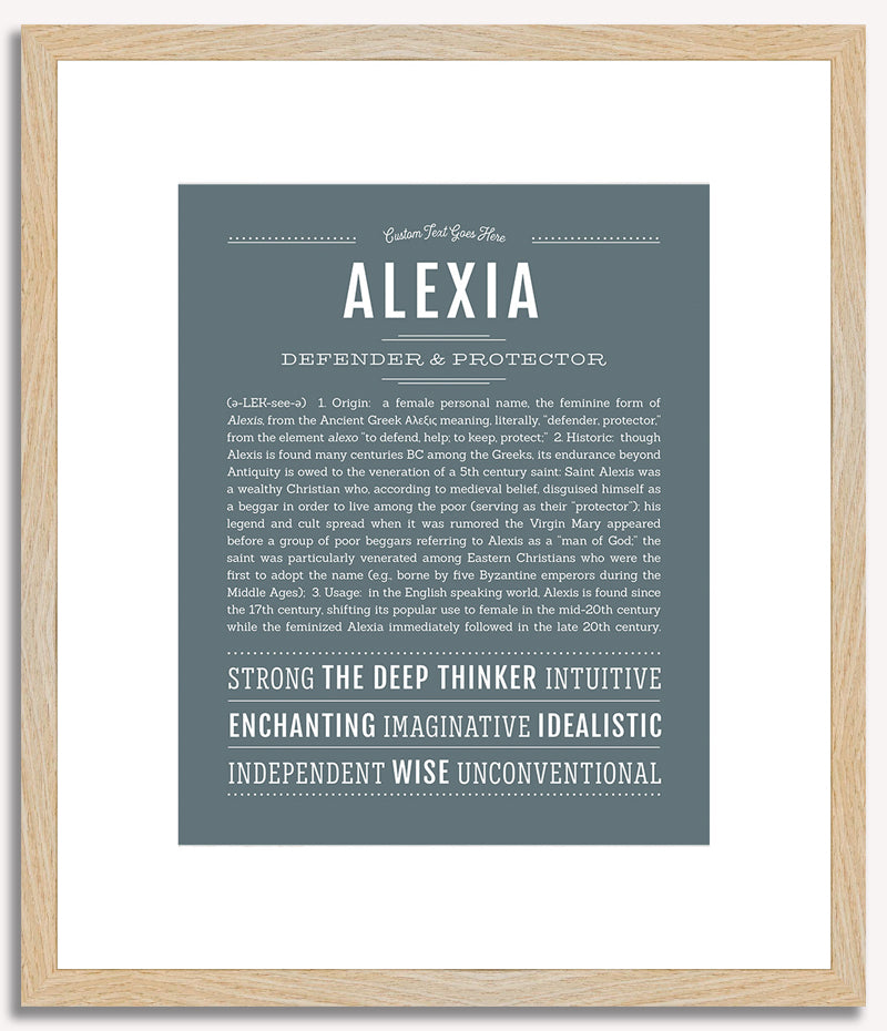 Alexia | Name Art Print