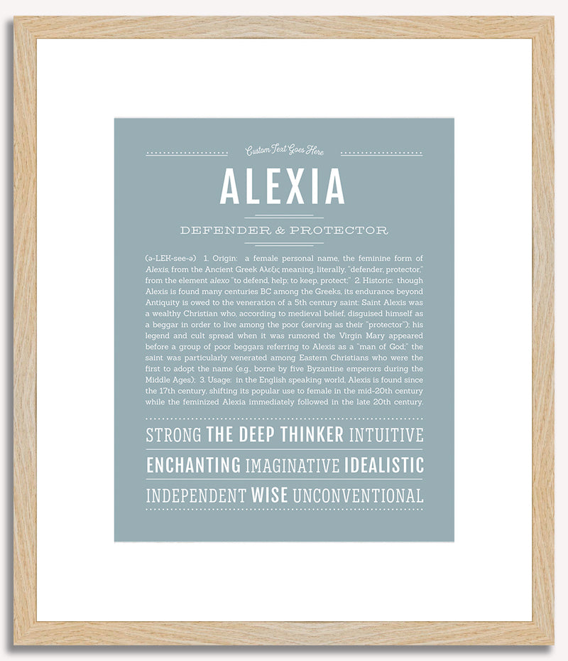 Alexia | Name Art Print