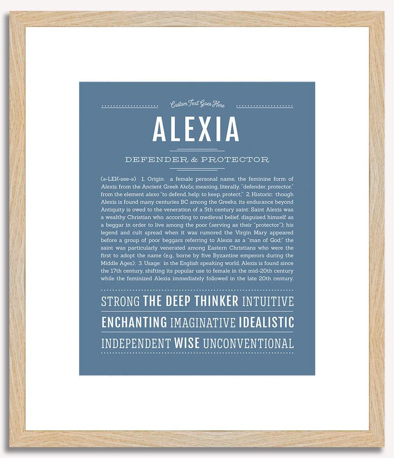 Alexia | Name Art Print