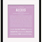 Frame Options | Lilac | Black Frame, Matted