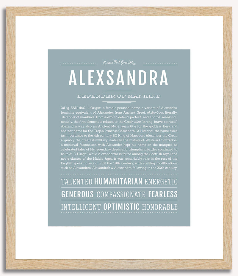 Alexsandra | Name Art Print