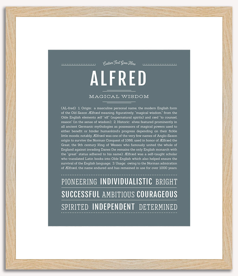 Alfred | Name Art Print