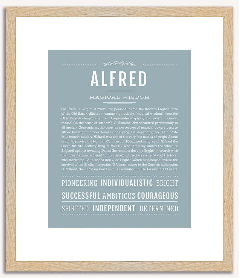 Alfred | Name Art Print